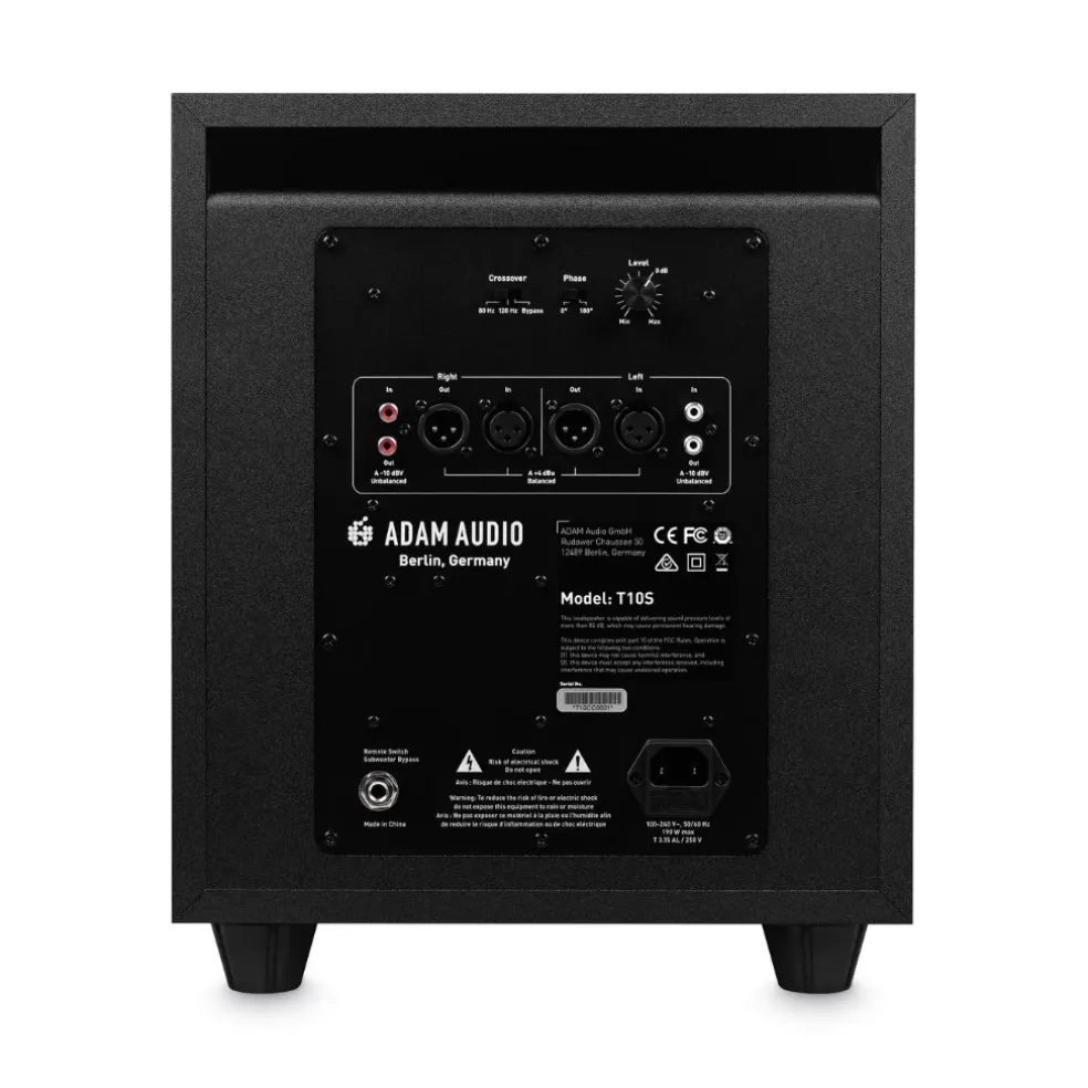 Adam Audio - T10S Active Studio Subwoofer - 10 Inch