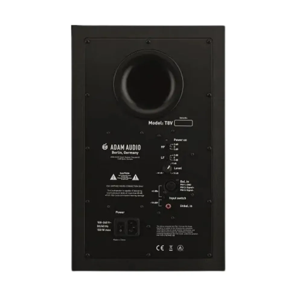 Adam Audio - T8V - Nearfield Studio Monitor Single - 8 Inch