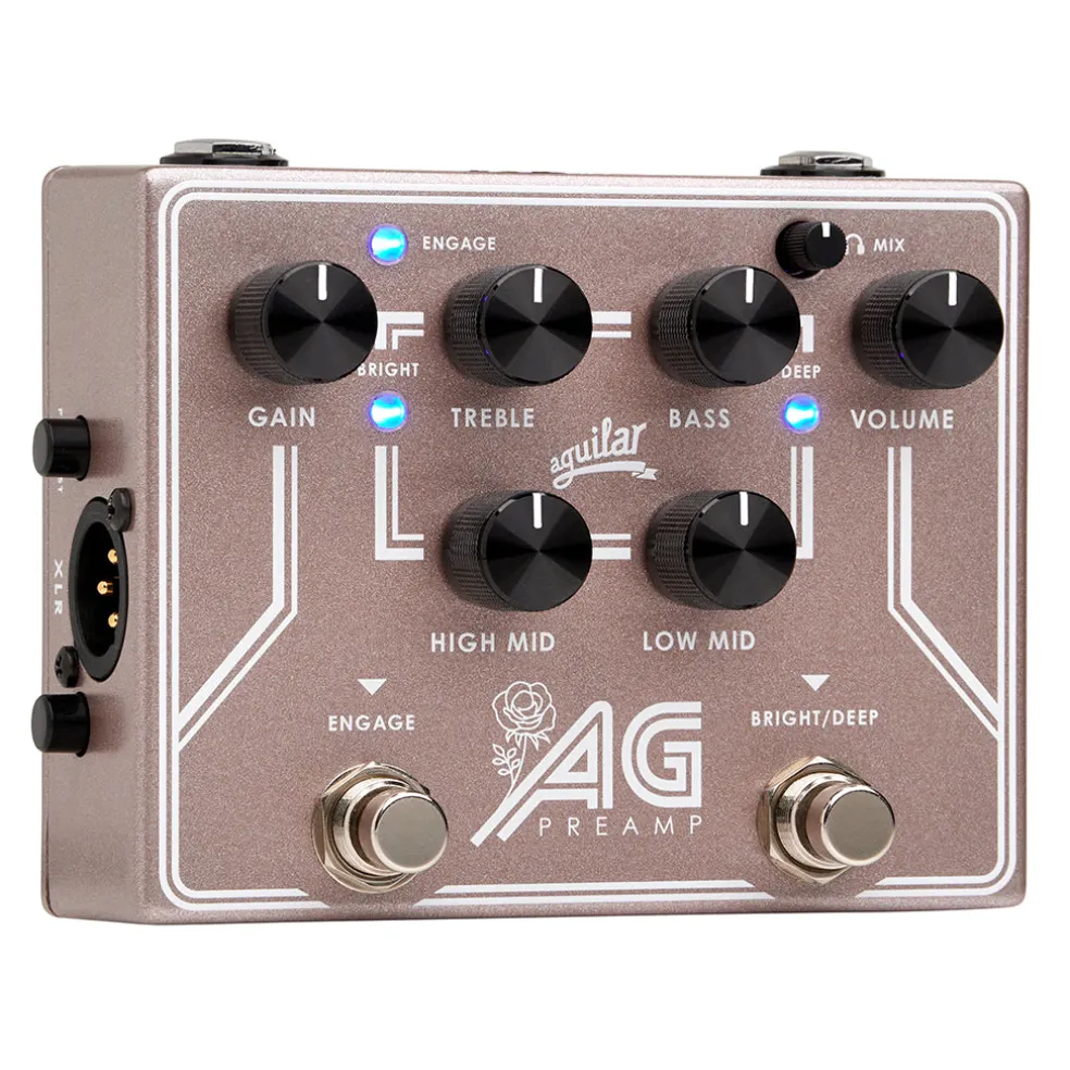 Aguilar AG Preamp DI Pedal - Breast Cancer Awareness