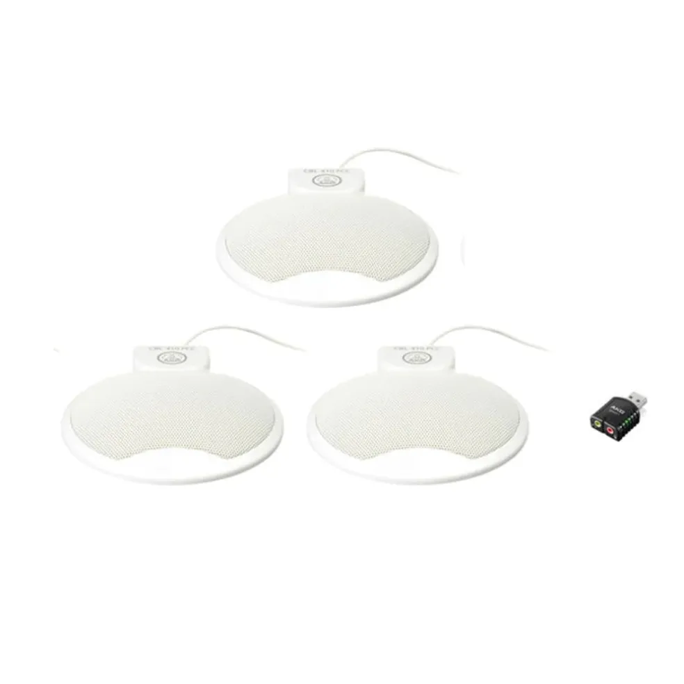 AKG CB-L410SETW Omnidirectional Boundary Microphone, White