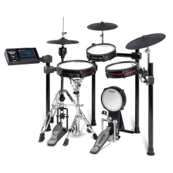 Alesis Strata Club Premium 7-Piece Electronic Drum Set w 7" Touchscreen , Bluetooth and WIFI