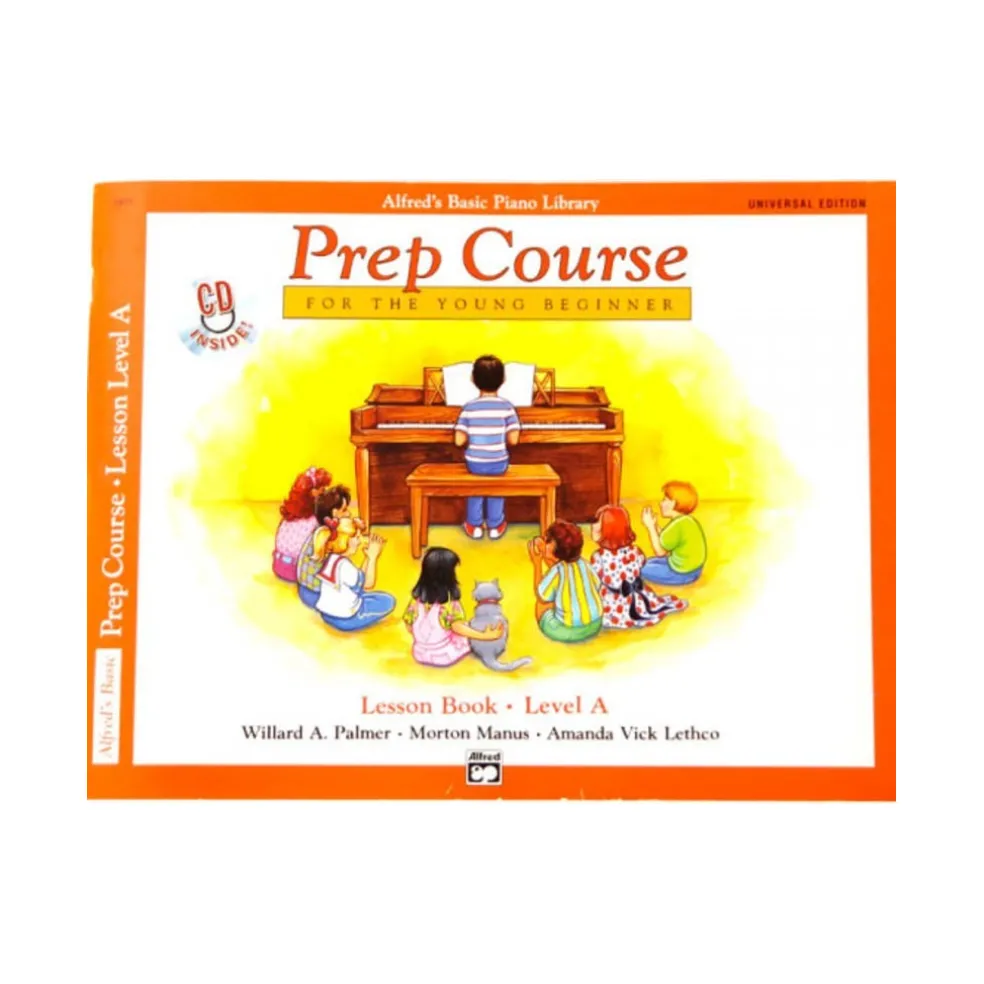 Alfred's Basic Piano - Prep Course Lesson Level A Book/CD