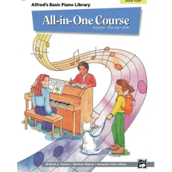 Alfred's Basic Piano All-In-One Course - Book 4