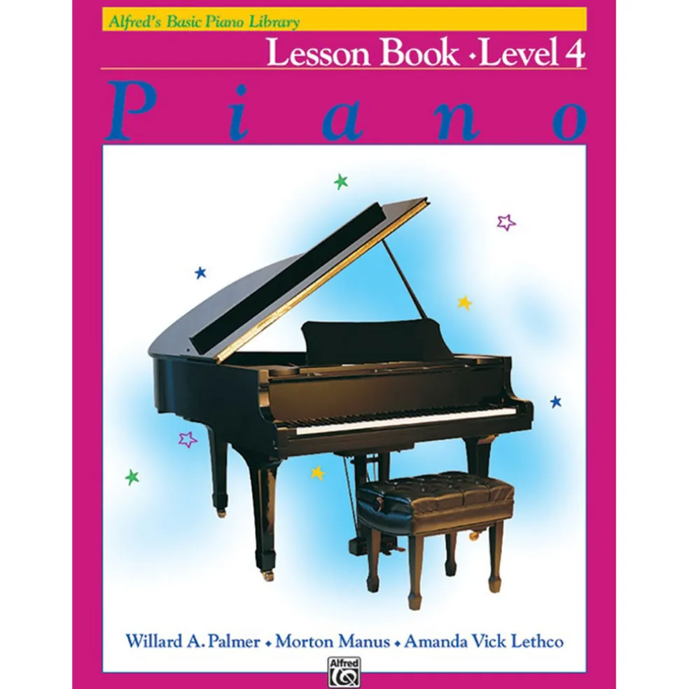 Alfred's Basic Piano Course: Lesson Book 4