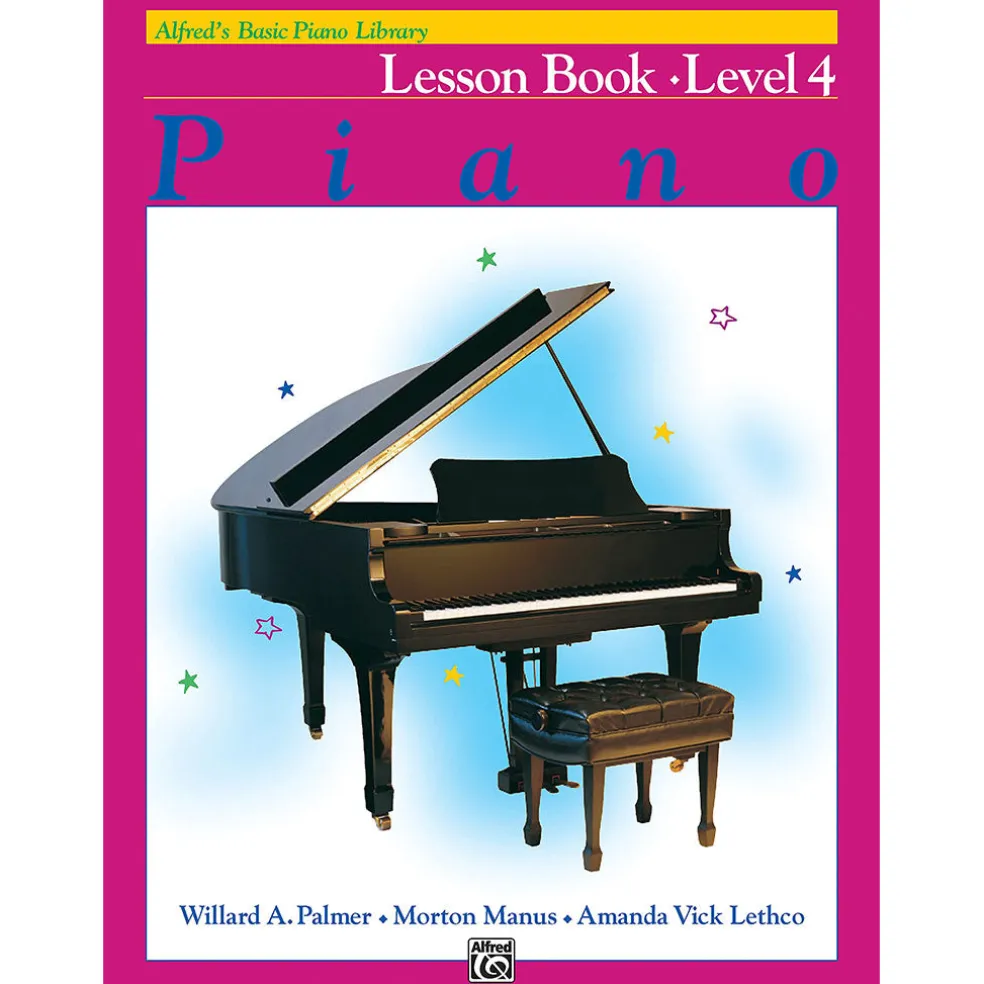 Alfred's Basic Piano Library Lesson Book Level 4