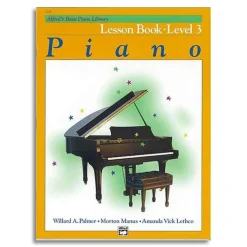 Alfred's Basic Piano Library Lesson Book Level 3