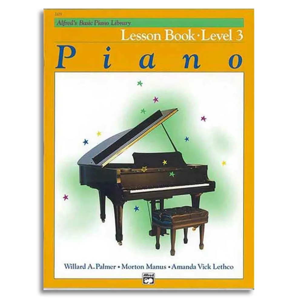 Alfred's Basic Piano Library Lesson Book Level 3