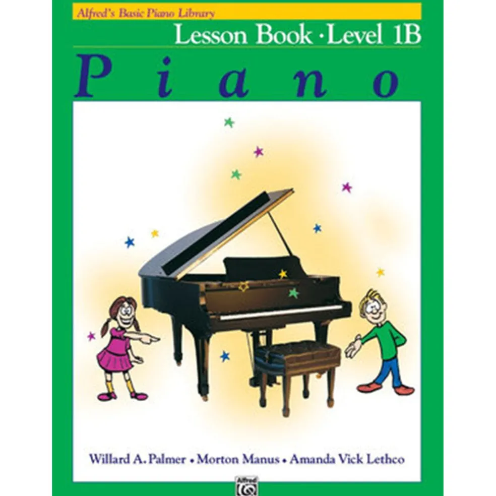 Alfred's Basic Piano Library Lesson Book Level 1B