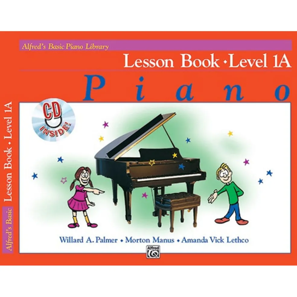 Alfred's Basic Piano Library Lesson Book Level 1A