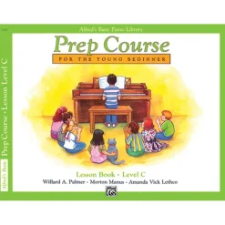 Alfred's Basic Piano Prep Course Lesson Book Level C
