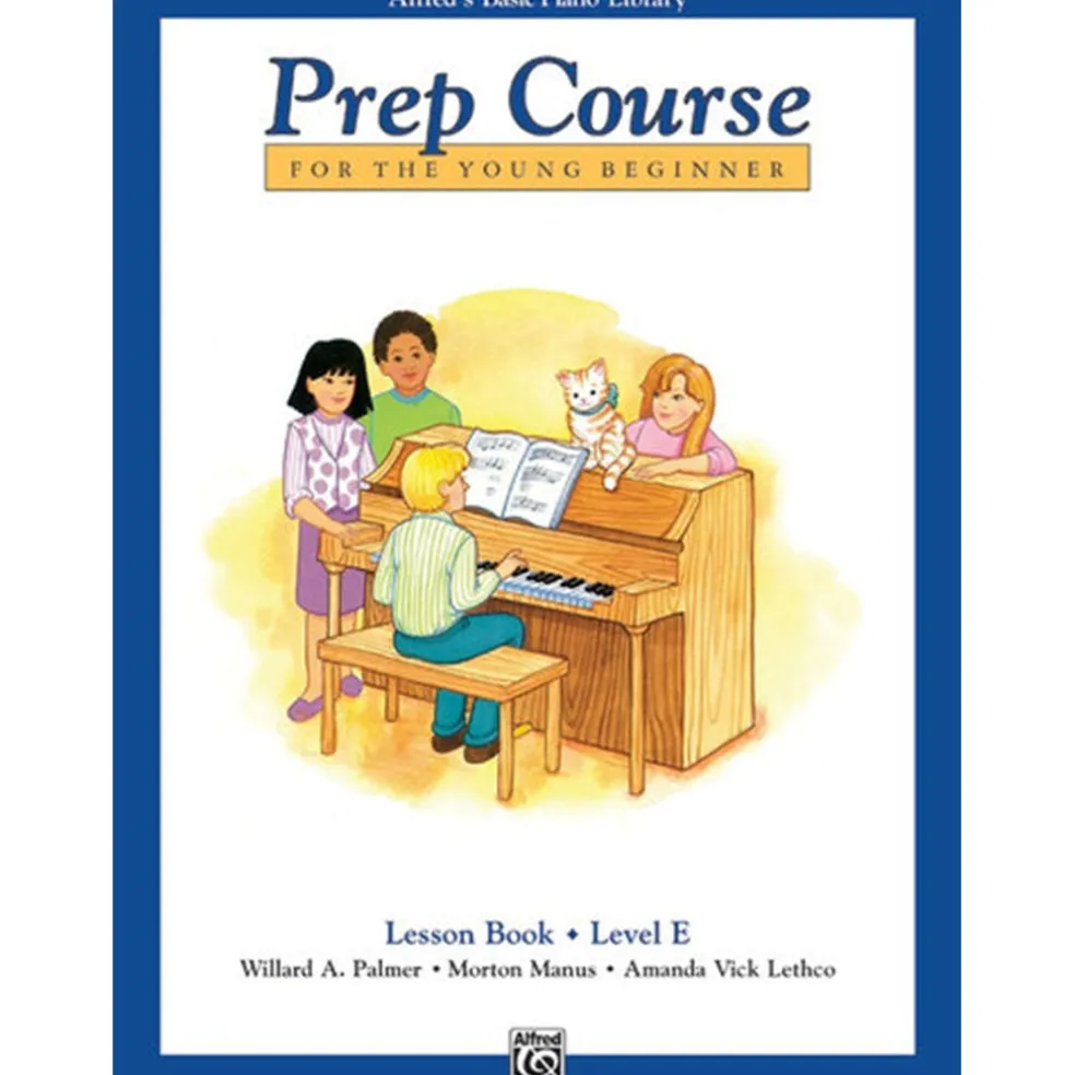 Alfred's Basic Piano Prep Course Lesson Book Level E