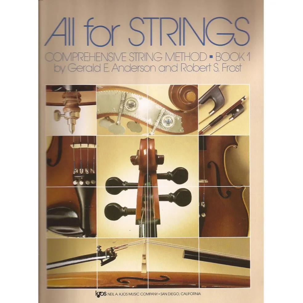 All For Strings - Comprehensive String Method - Book 1
