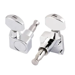 American Standard Series Stratocaster/Telecaster Tuning Machines Chrome (6)
