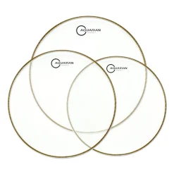 Aquarian Response 2 Clear Value Pack 10", 12" & 14"