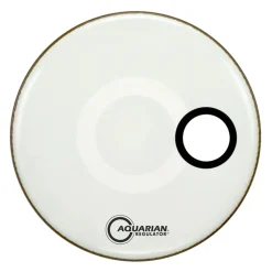 Aquarian RSM24W 24" Regulator 4 3/4" Offset Hole Gloss White