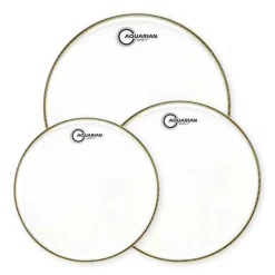 Aquarian S2-C Super-2 Tom Pack 10" 12" 16" - Clear