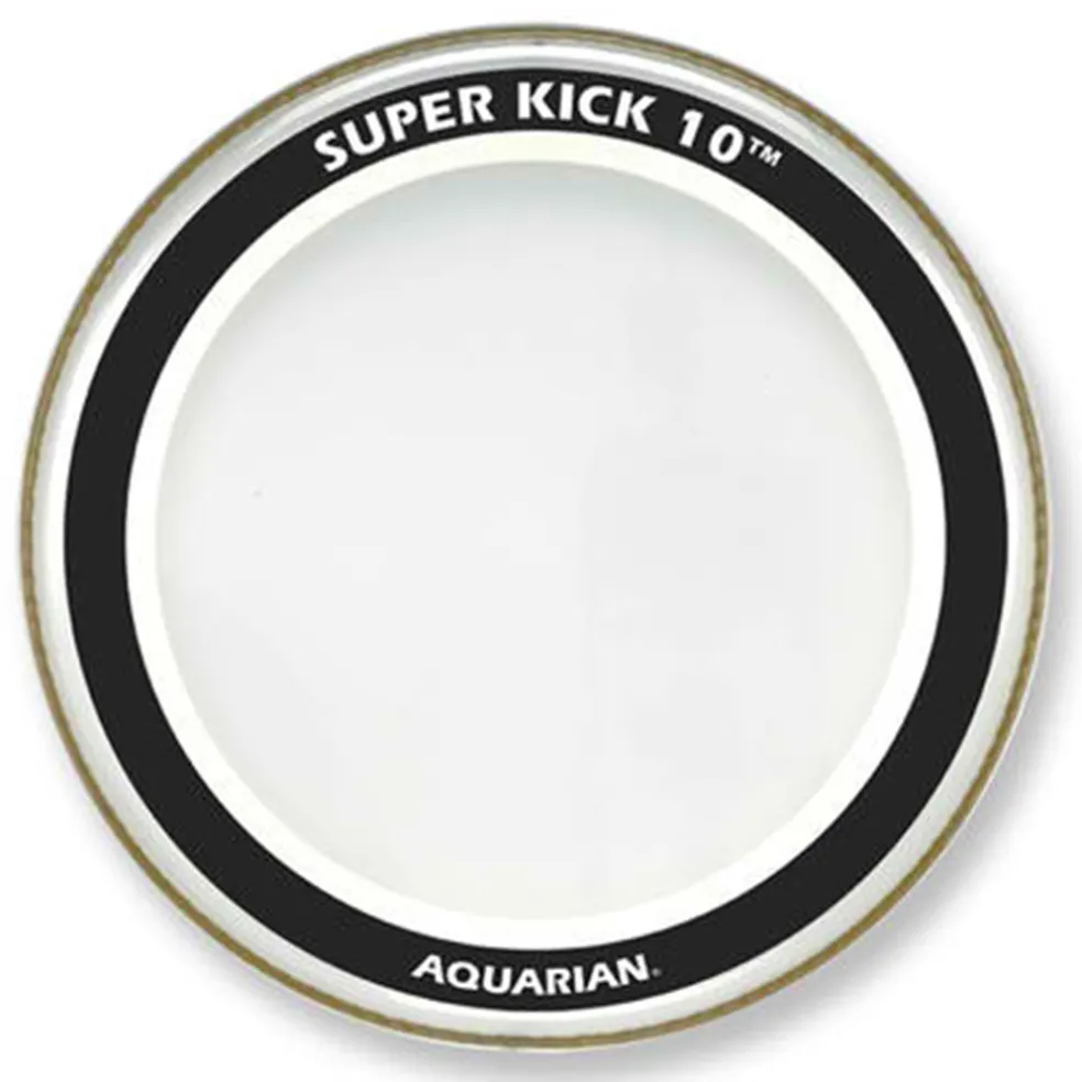 Aquarian SK10-22 22" Super Kick 10 - Clear