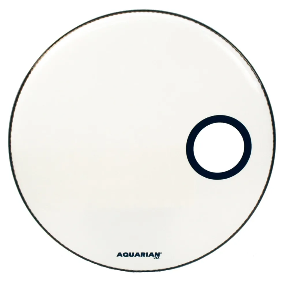 Aquarian SMPTCC28W 28" Ported Bass Small Offset White