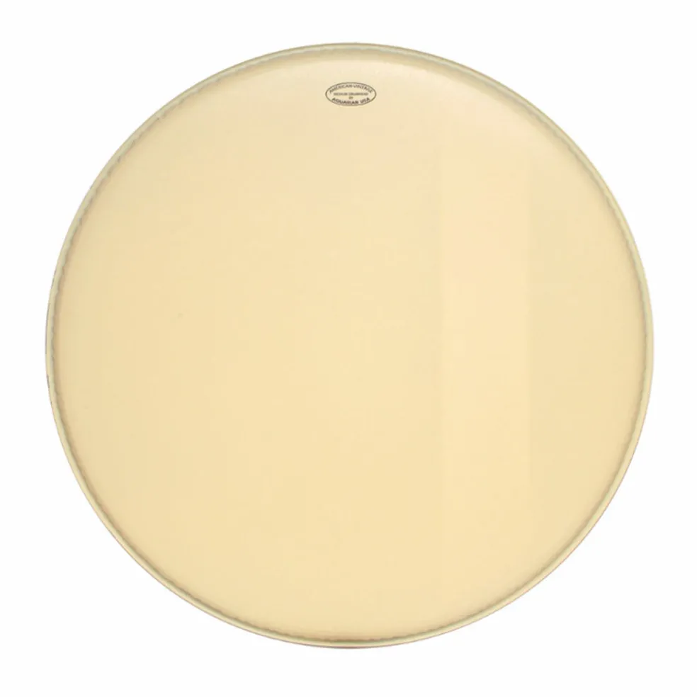 Aquarian VTC-K28 American Vintage Series - 28" Bass Drumhead - Cream - W/Felt Strip