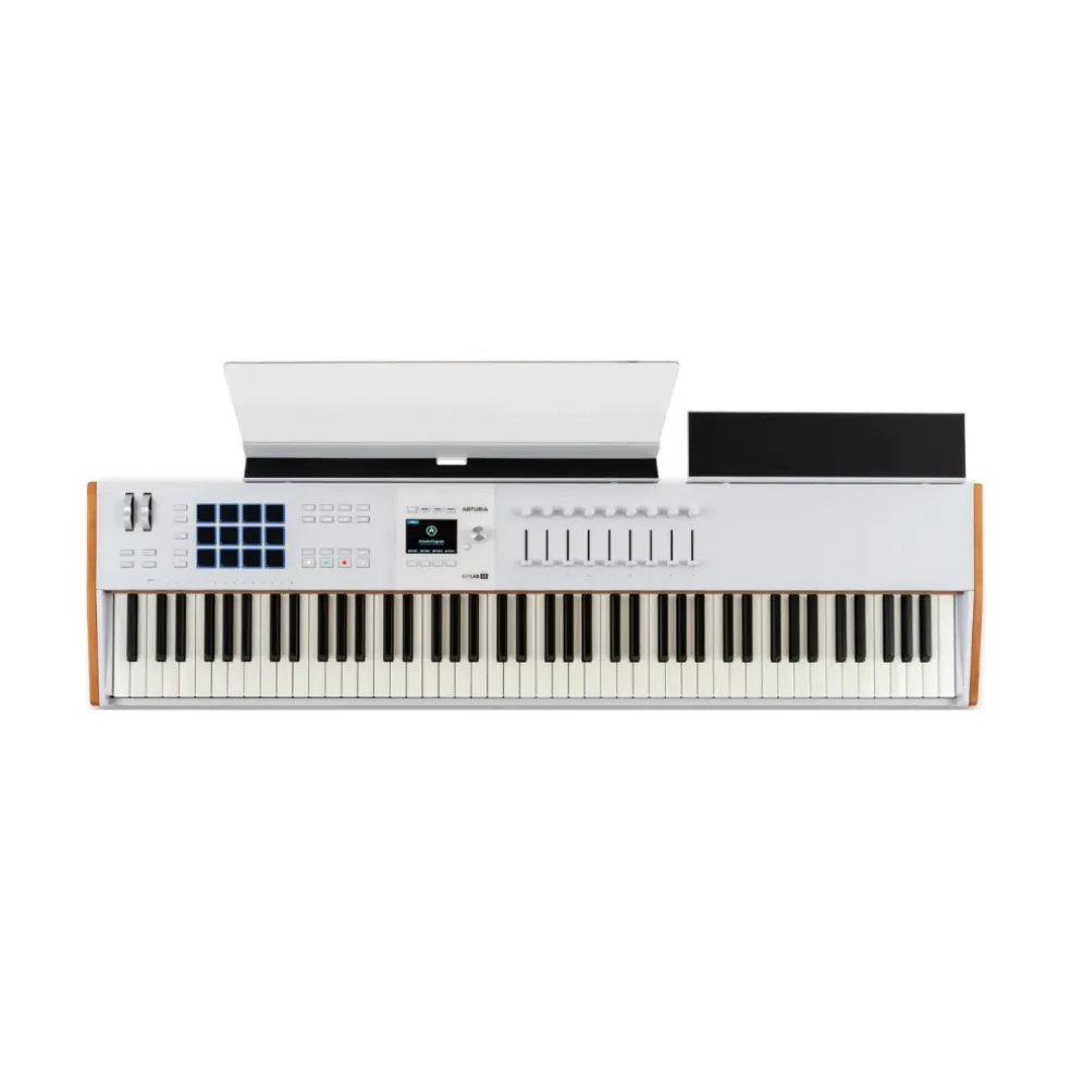 Arturia KeyLab 88 MK3 88-Key Weighted Hammer-Action Keyboard Controller - White