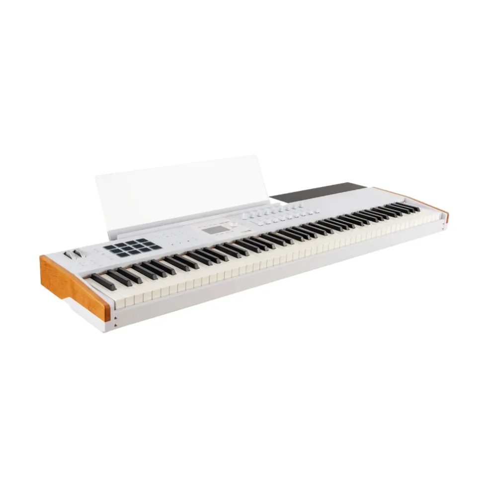 Arturia KeyLab 88 MK3 88-Key Weighted Hammer-Action Keyboard Controller - White