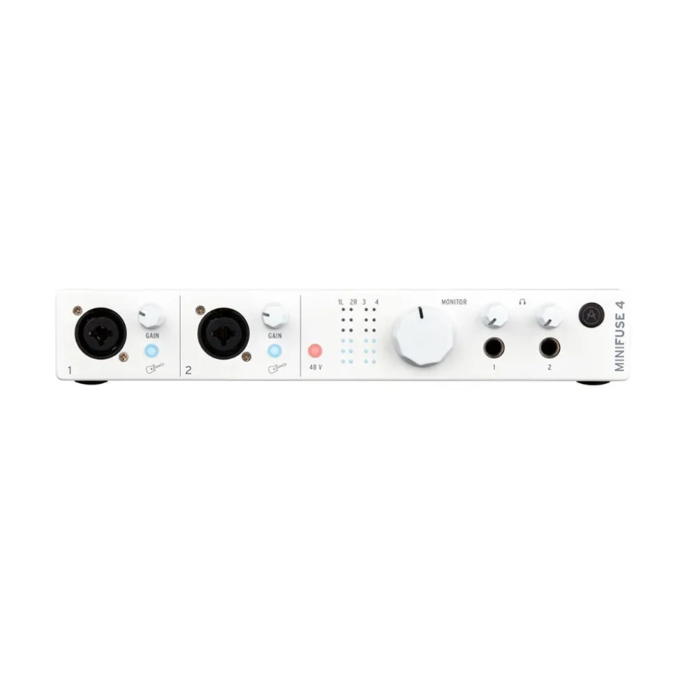 Arturia MiniFuse 4 4-in/4-out USB-C Audio Interface - White