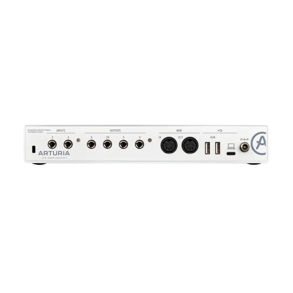Arturia MiniFuse 4 4-in/4-out USB-C Audio Interface - White