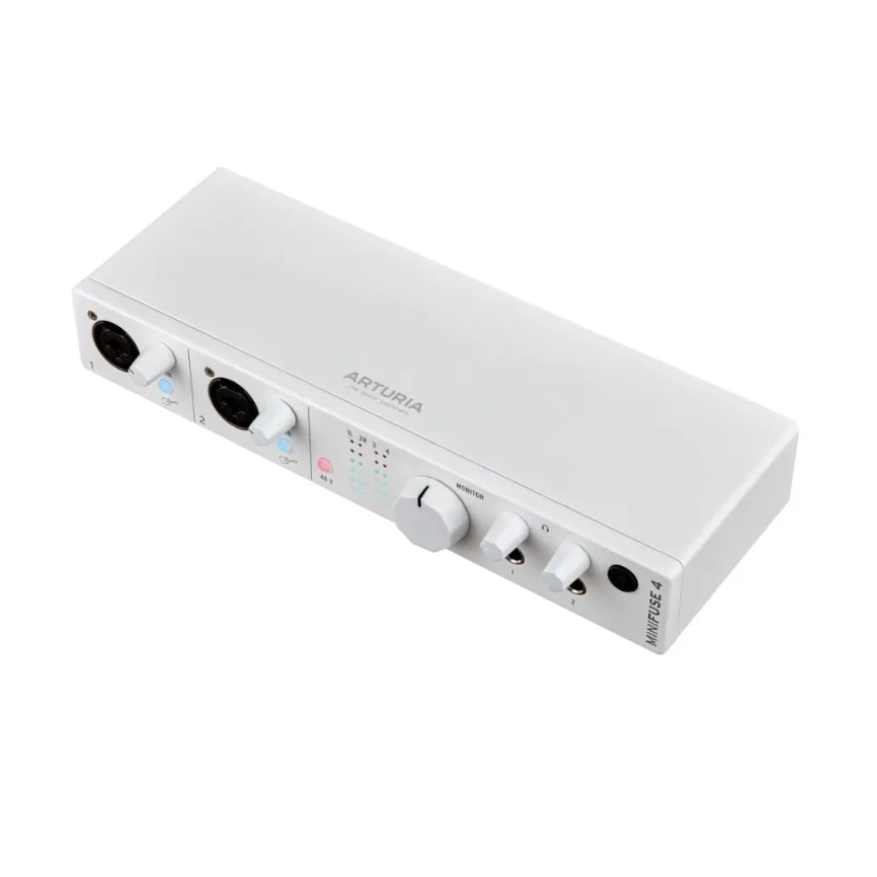 Arturia MiniFuse 4 4-in/4-out USB-C Audio Interface - White