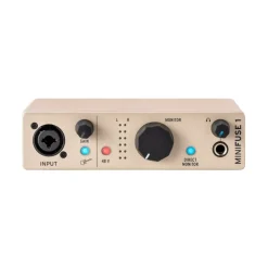 Arturia MiniFuse 1 USB-C Audio Interface - Champagne