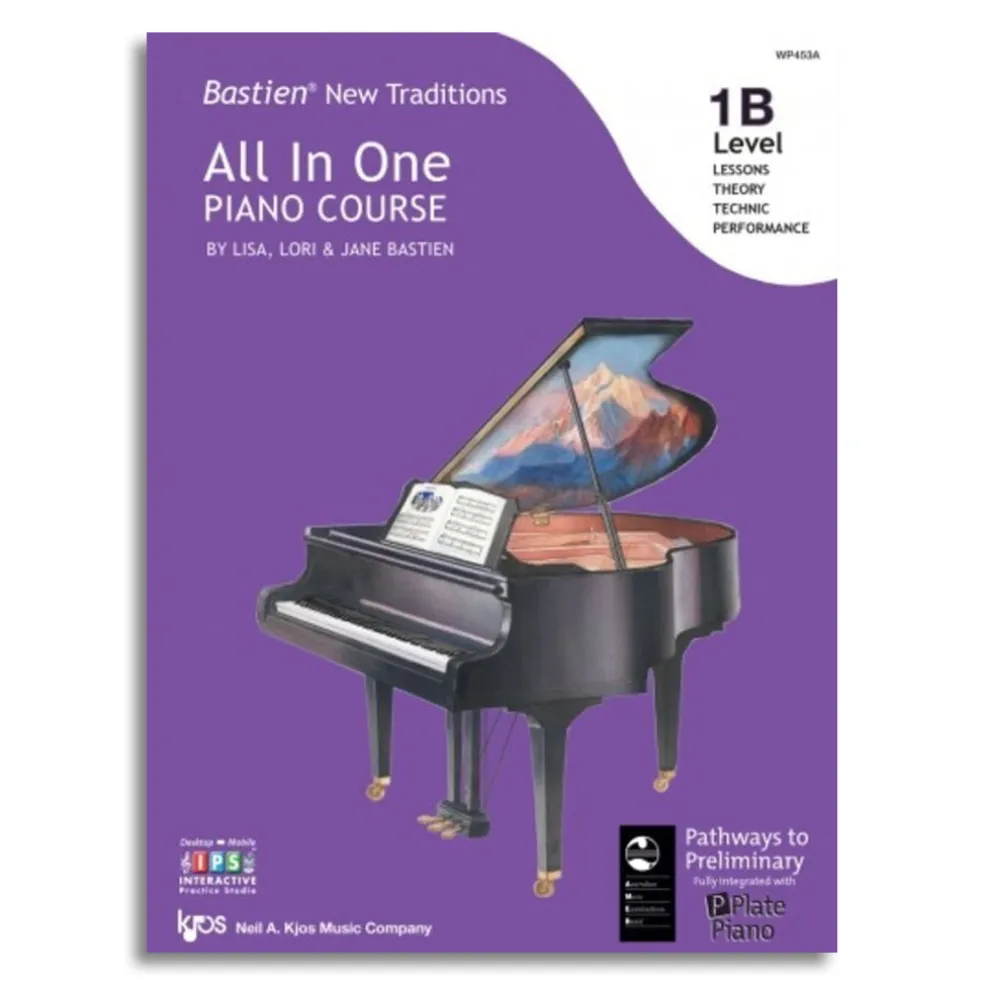 Bastien New Traditions Level 1B - Book