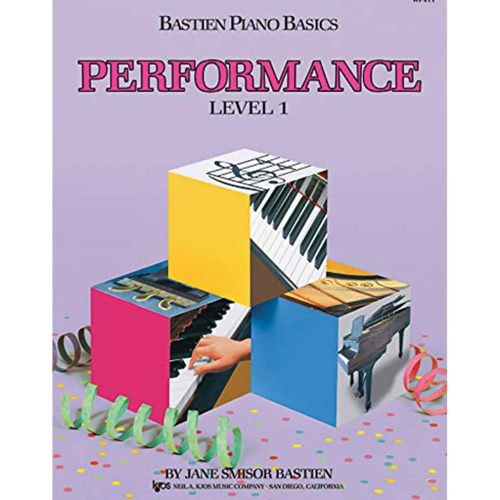 Bastien Piano Basics Performance Level 1