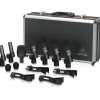 Behringer BC1200 Professional 7-Piece Drum Microphone Set for Studio and Live Applications
