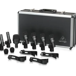 Behringer BC1200 Professional 7-Piece Drum Microphone Set for Studio and Live Applications