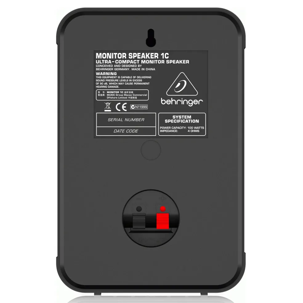 Behringer 1C-BK Monitor Speakers