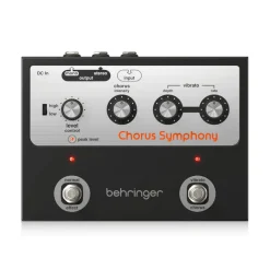 Behringer Chorus Symphony, Chorus and Vibrato Guitar Effects Pedal