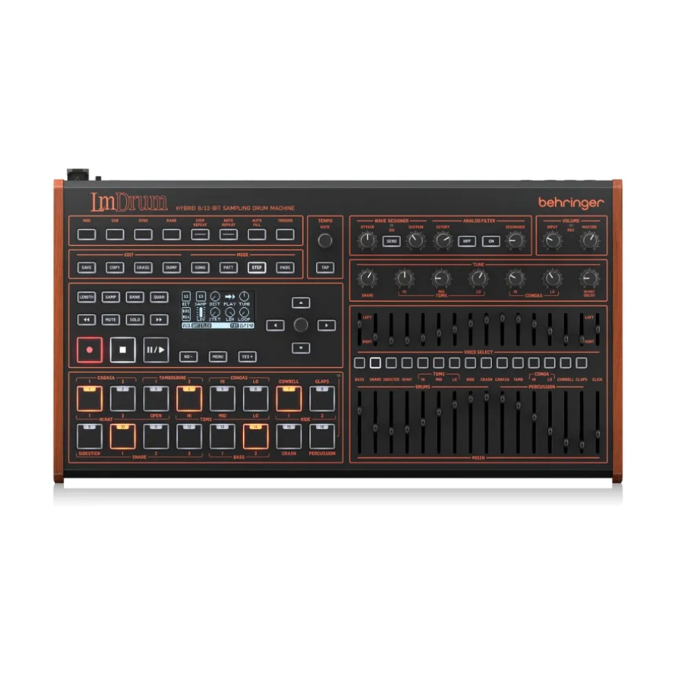 Behringer LM DRUM Classic Hybrid Sampling Drum Machine