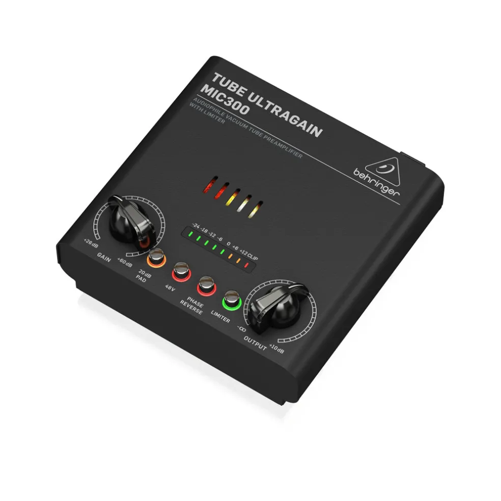 Behringer MIC300 Tube Preamp With Limiter