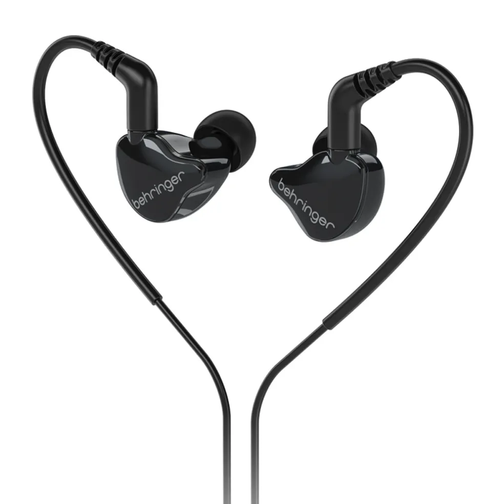 Behringer MO240-CK Pro Dual Driver In-Ear Studio Earphones - Black