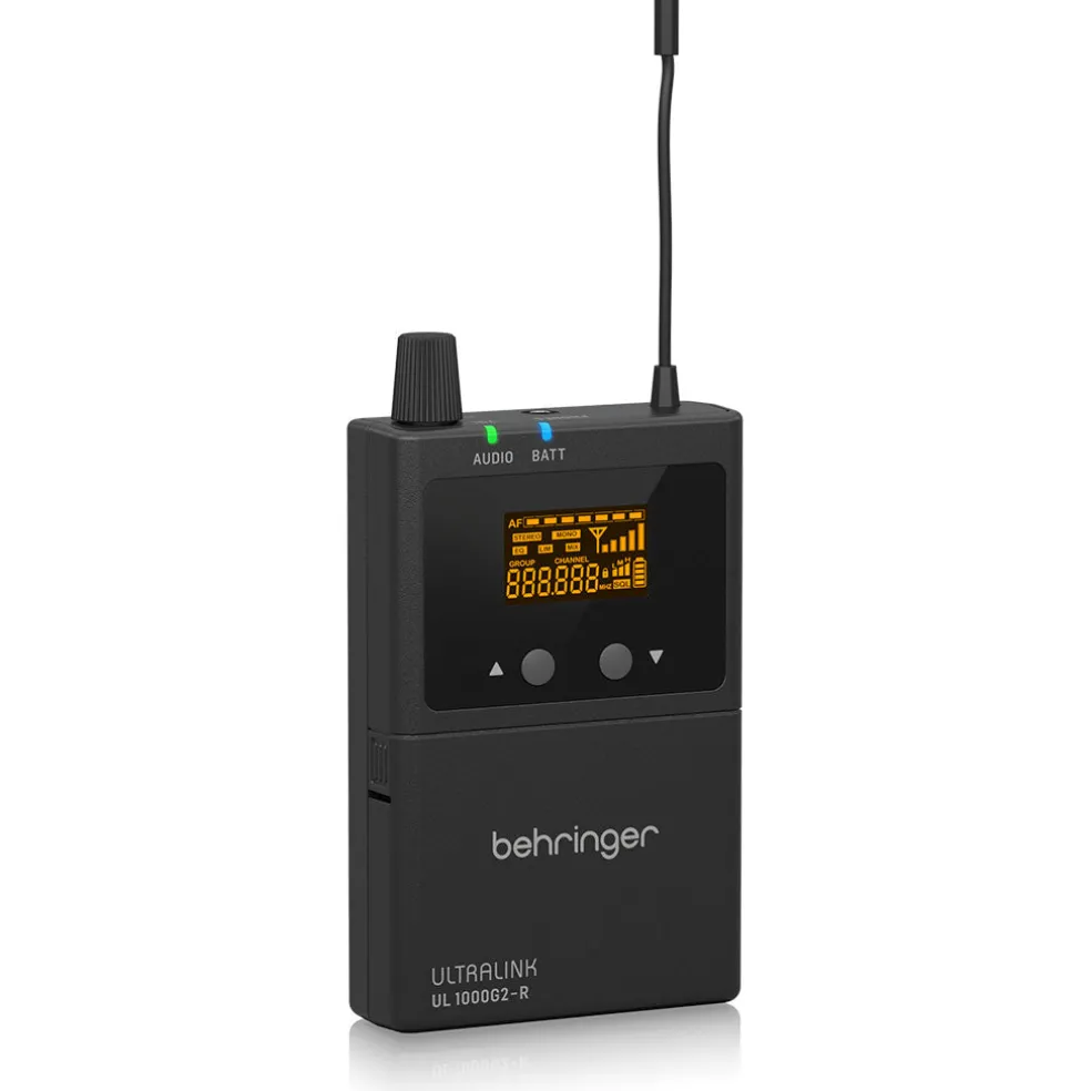 Behringer UL1000G2-R UHF Wireless Belt-Pack Receiver for Behringer UL 1000G2