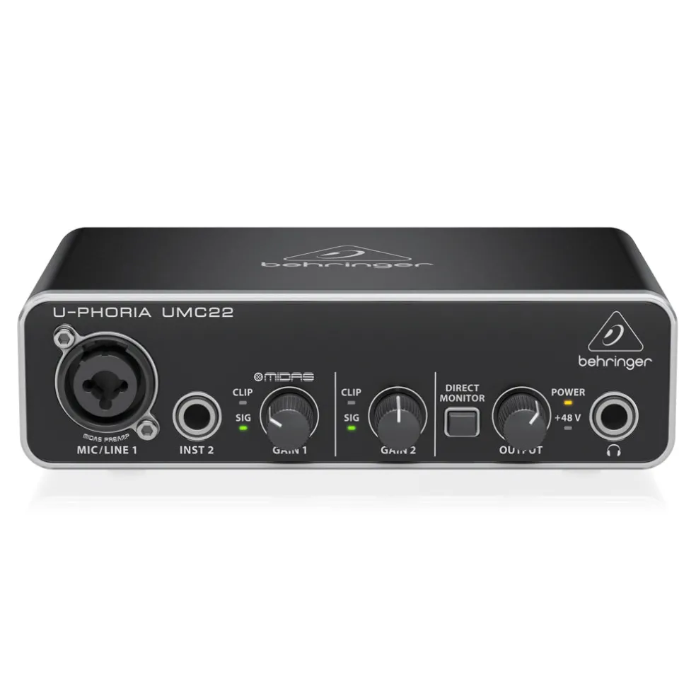 Behringer U-Phoria UMC22 Interface