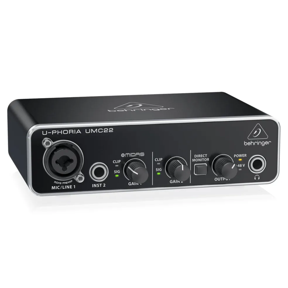 Behringer U-Phoria UMC22 Interface
