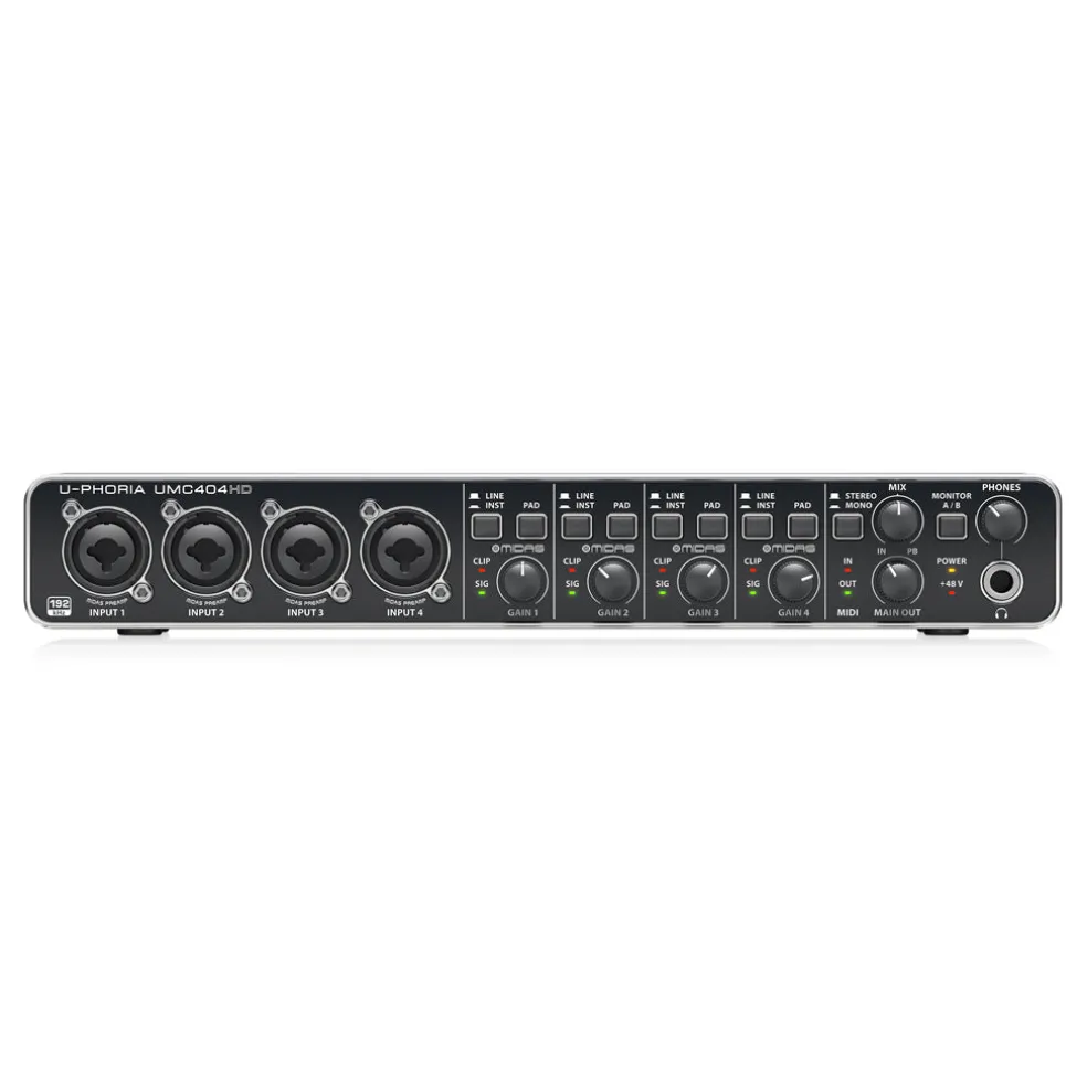 Behringer U-Phoria UMC404HD Interface
