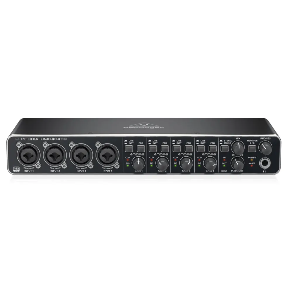 Behringer U-Phoria UMC404HD Interface