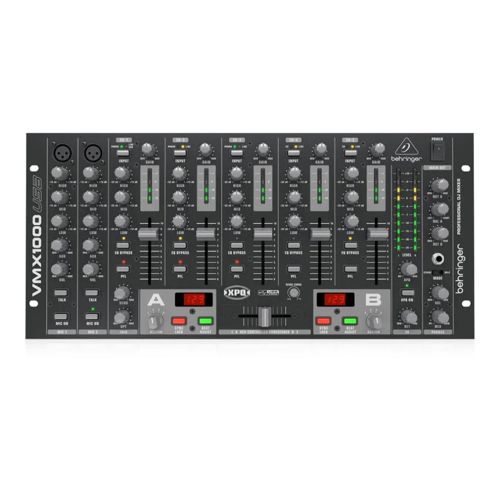 Behringer VMX1000USB Pro Dj Mixer