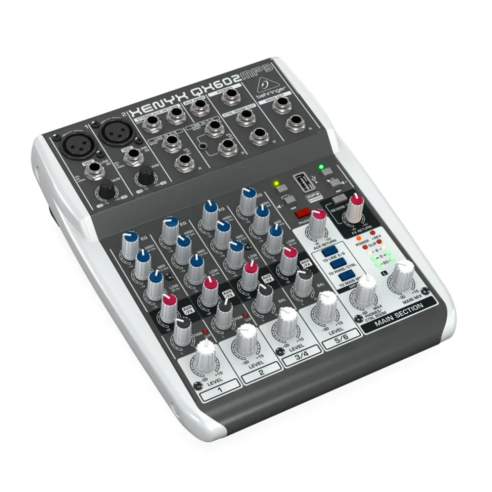 Behringer Xenyx QX602MP3 Mixer