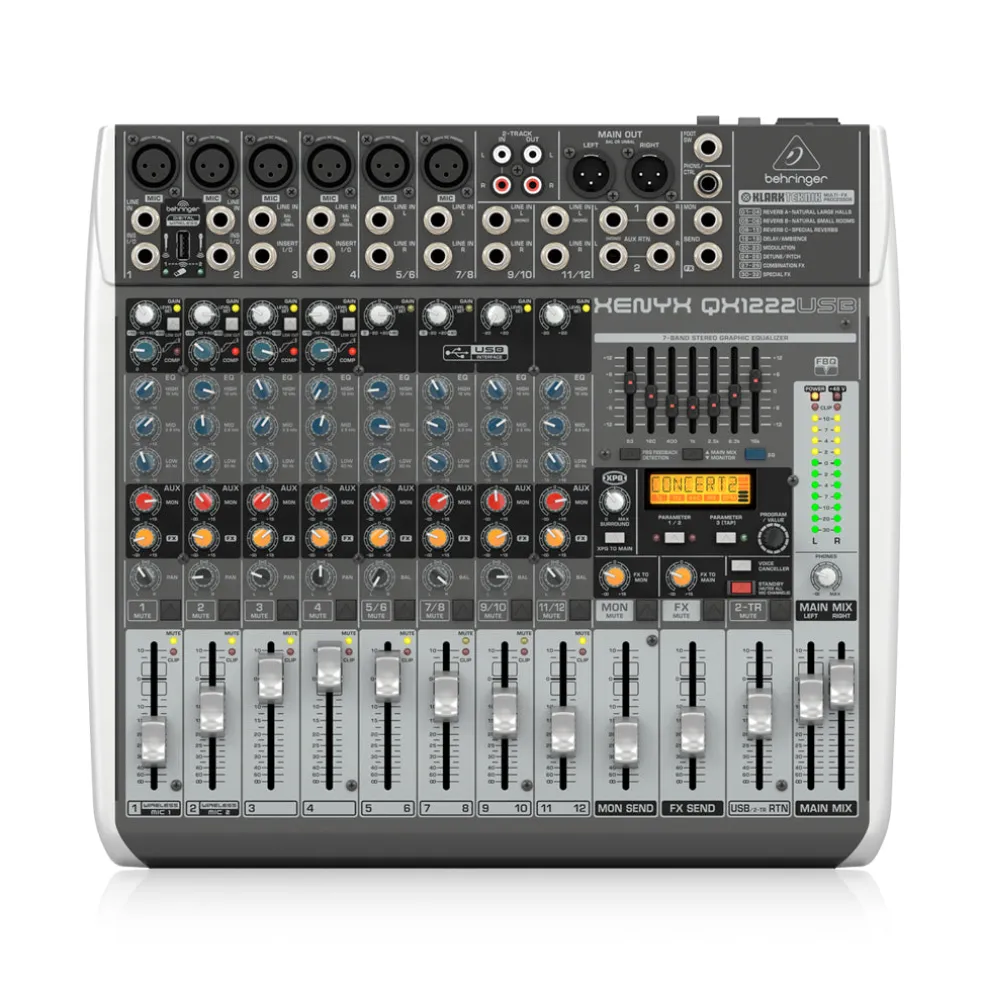 Behringer Xenyx QX1222USB Mixer