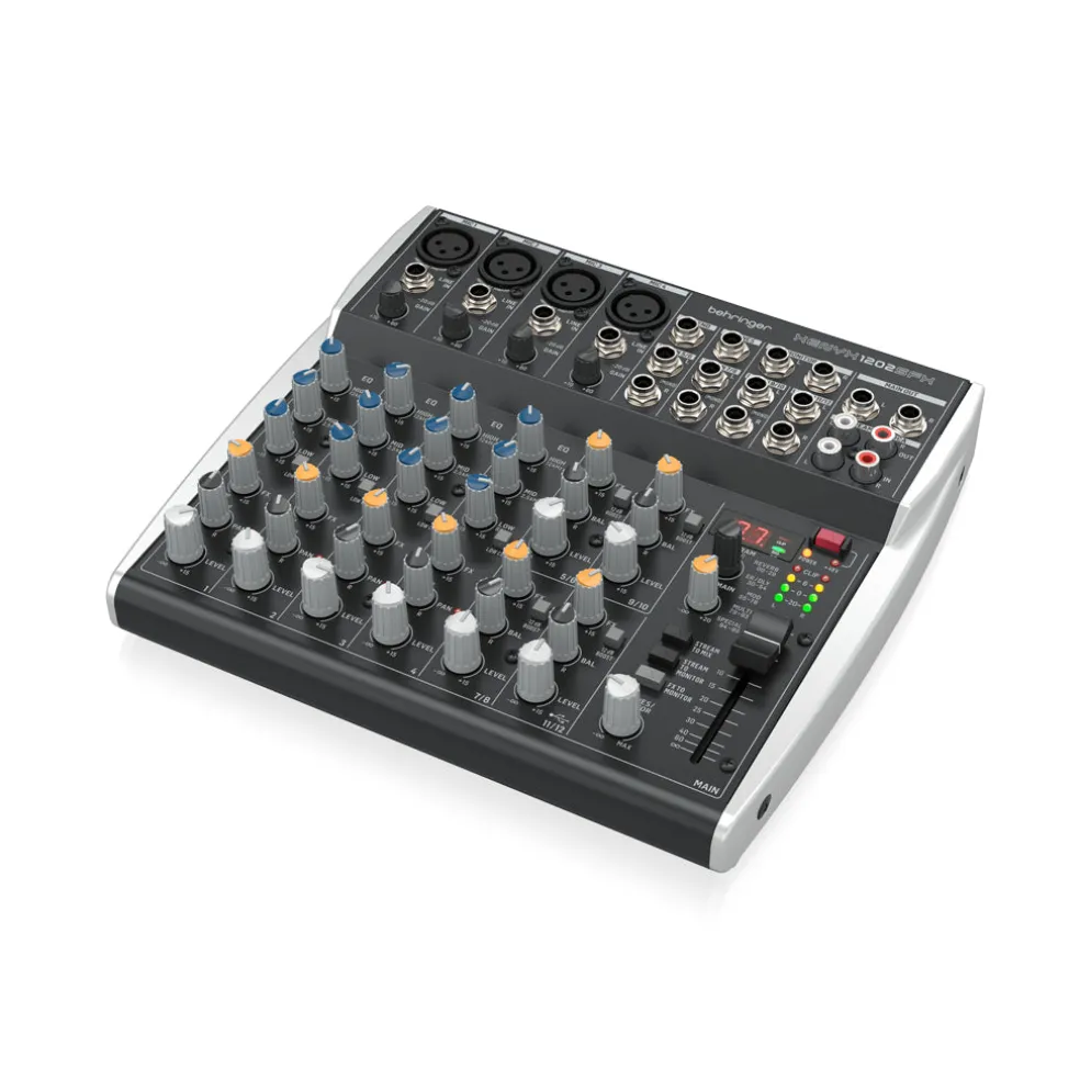 Behringer Xenyx 1202SFX 12ch Mixer W/USB & FX
