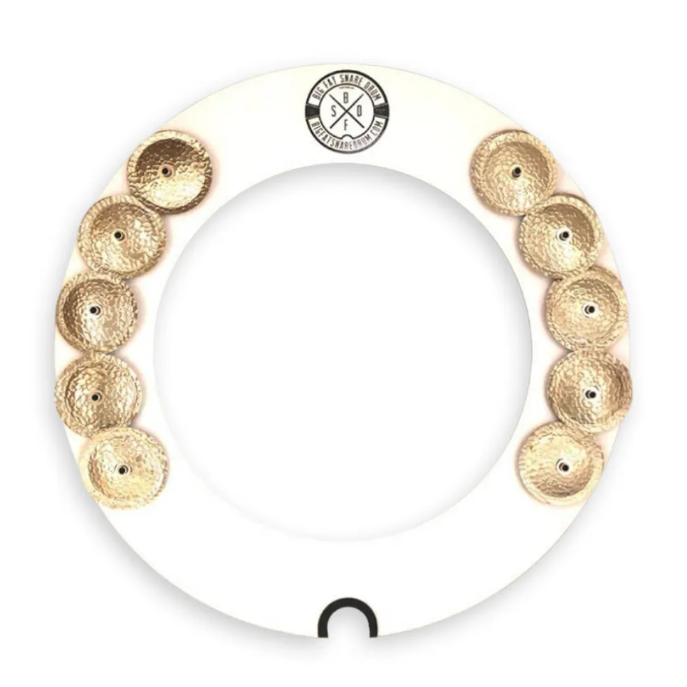 Big Fat Snare Drum - HALOS - White Copper 14"