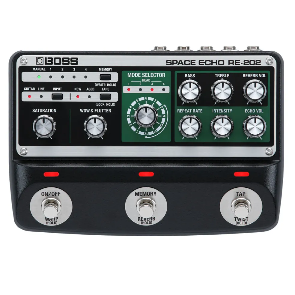 Boss - RE202 Compact Space Echo Pedal