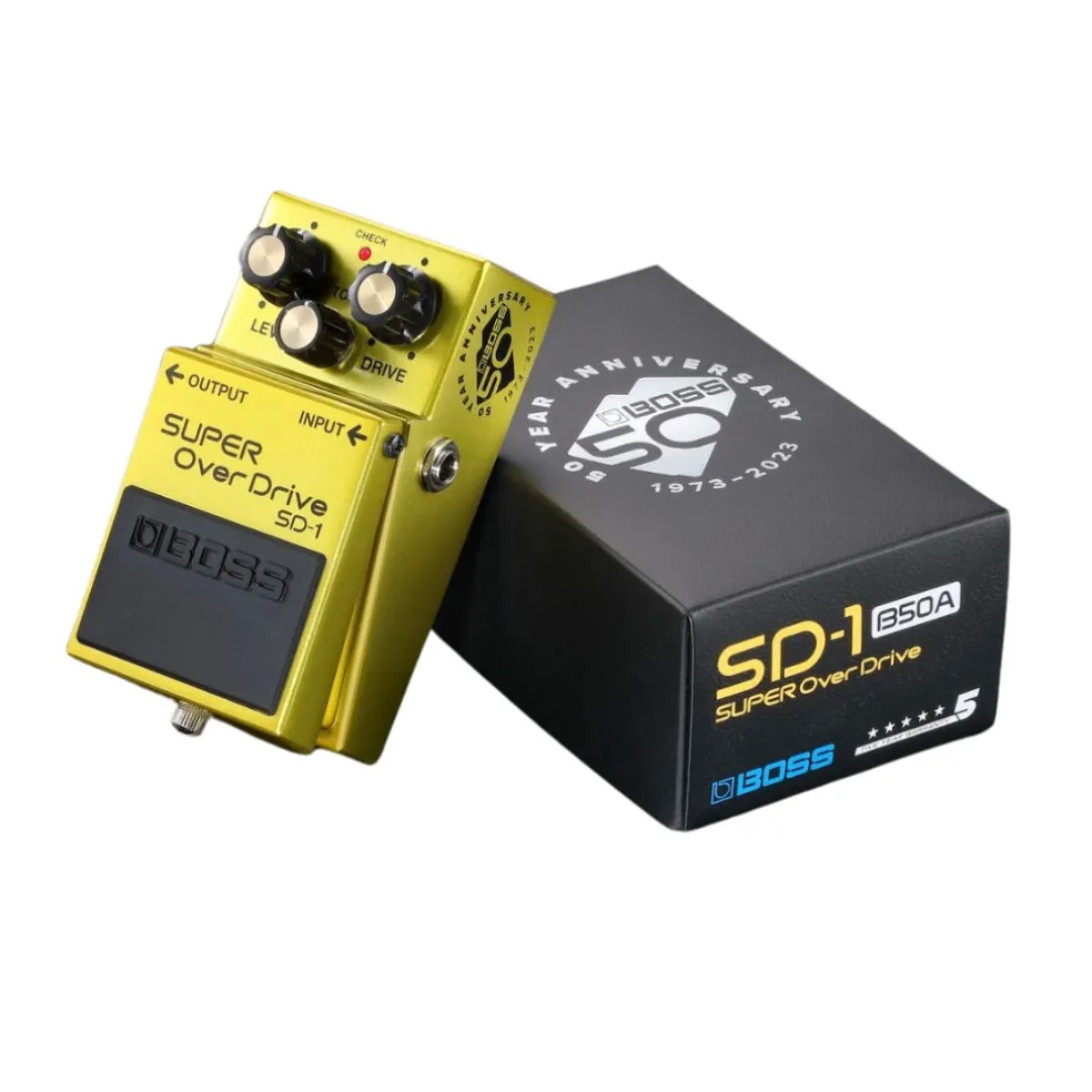 Boss Limited Edition SD1 50th Anniversary Super Overdrive